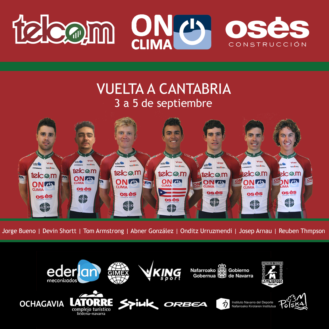 Vuelta a Cantabria alineación Telcom