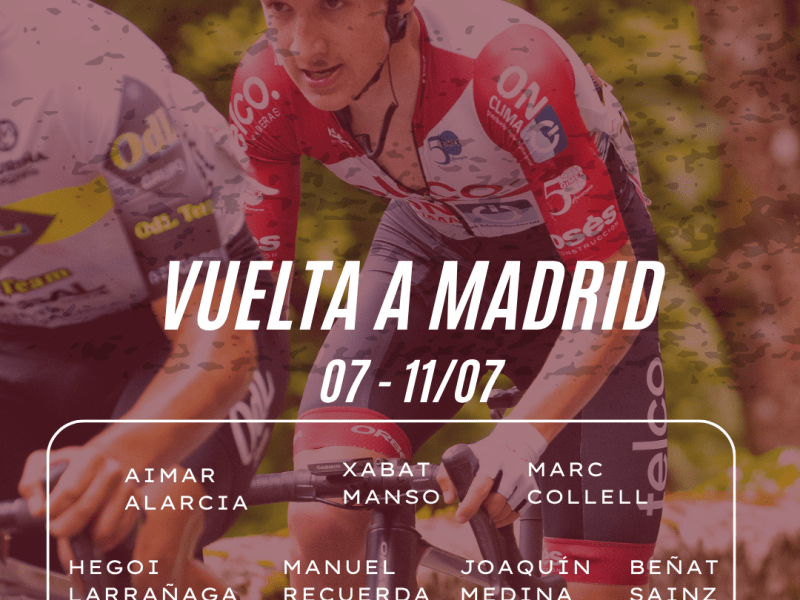Desafío de entidad para el Telco – ON Clima – Osés en Vuelta a Madrid&nbsp;sub-23
